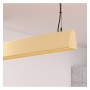 Linearlampe Pendelleuchte LED - CARMEN elfenbein- 0,5 m - 1m - 1,5m - 2m - Dimmbar