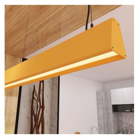 Linearlampe Pendelleuchte LED - CARMEN pastellgelb- 0,5 m - 1m - 1,5m - 2m - Dimmbar