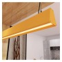 Linearlampe Pendelleuchte LED - CARMEN pastellgelb- 0,5 m - 1m - 1,5m - 2m - Dimmbar