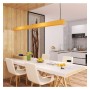 Linearlampe Pendelleuchte LED - CARMEN pastellgelb- 0,5 m - 1m - 1,5m - 2m - Dimmbar