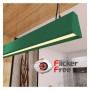 Linearlampe Pendelleuchte LED - CARMEN Patinagrün - 0,5 m - 1m - 1,5m - 2m - Dimmbar