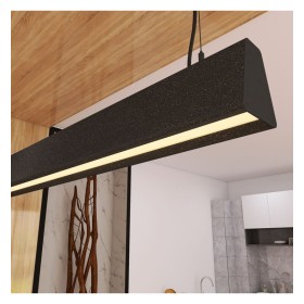 Linearlampe Pendelleuchte LED - CARMEN schwarz- 0,5 m - 1m - 1,5m - 2m - Dimmbar