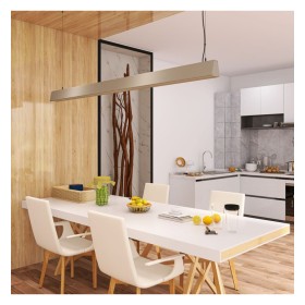 Linearlampe Pendelleuchte LED - CARMEN steingrau- 0,5 m - 1m - 1,5m - 2m - Dimmbar