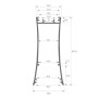 Linearlampe Pendelleuchte LED - LOLA Azurblau - 0,5 m - 1m - 1,5m - 2m - Dimmbar