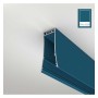 Linearlampe Pendelleuchte LED - LOLA Azurblau - 0,5 m - 1m - 1,5m - 2m - Dimmbar