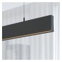 Linearlampe Pendelleuchte LED - LOLA Schwarz - 0,5 m - 1m - 1,5m - 2m - Dimmbar