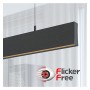 Linearlampe Pendelleuchte LED - LOLA Schwarz - 0,5 m - 1m - 1,5m - 2m - Dimmbar