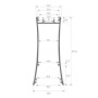 Linearlampe Pendelleuchte LED - LOLA Strukturelfenbein - 0,5 m - 1m - 1,5m - 2m - Dimmbar