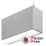 Linearlampe Pendelleuchte LED - MÜNCHEN SILBER - 0,5 m - 1m - 1,5m - 2m - IP54 - Dimmbar