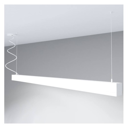 Linearlampe Pendelleuchte LED - MÜNCHEN WEISS - 0,5 m - 1 m - 1,5 m - 2 m - IP54 - Dimmbar