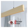 Linearlampe Pendelleuchte LED - RICHARD Elfenbein - 0,5 m - 1m - 1,5m - 2m - Dimmbar