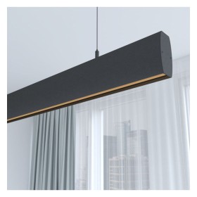 Linearlampe Pendelleuchte LED - RICHARD Schwarz - 0,5 m - 1m - 1,5m - 2m - Dimmbar