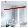 Linearlampe Pendelleuchte LED - RICHARD Tomate rot - 0,5 m - 1m - 1,5m - 2m - Dimmbar