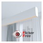 Linearlampe Pendelleuchte LED - RICHARD Weiss - 0,5 m - 1m - 1,5m - 2m - Dimmbar