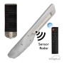 Solar LED Strassenleuchte 120W PROFESSIONELL ULTRA SLIM - Bewegungsmelder 150lm/W