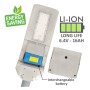 Solar LED Strassenleuchte 120W PROFESSIONELL ULTRA SLIM - Bewegungsmelder 150lm/W
