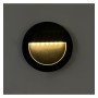 LED Leuchtfeuer - Slim - 3W - Schwarz Rund - Oberfläche - Innen Aussen - IP65