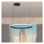 LED-Pendelleuchte - Rund Schwarz - 37W - SPACE VENUS - 60cm
