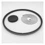 LED-Pendelleuchte - Rund Schwarz - 54W - SPACE VENUS - 90cm