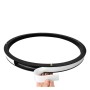 LED-Pendelleuchte - Rund Schwarz - 54W - SPACE VENUS - 90cm