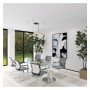 LED-Pendelleuchte - Rund Schwarz - 77W - SPACE VENUS - 120cm