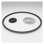 LED-Pendelleuchte - Rund Schwarz - 77W - SPACE VENUS - 120cm