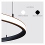 LED-Pendelleuchte - Rund Weiss - 54W - SPACE VENUS - 90cm