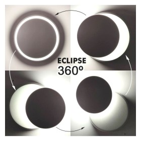 LED Wandleuchte 6W APOLO Weiss - Schwarz 5000K