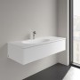 Villeroy & Boch Antao Schrankwaschtisch 120 x 50 cm, ohne Überlauf, mit 1 Hahnloch
