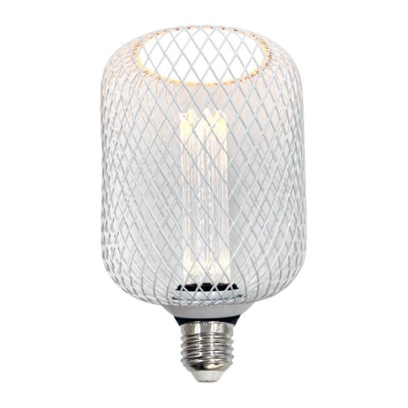 LED-Glühbirne - Modernes Metall - 4W E27 - Weiss - Ø105mm