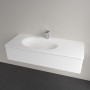 Villeroy & Boch Antao Schrankwaschtisch 120 x 50 cm, ohne Überlauf, mit 1 Hahnloch