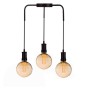 LED-Lampe - Modern - Bernsteinkristall - 4W - E27 - G125