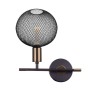 LED-Lampe - Modernes Metall - 4W E27 - Schwarz - BIG Ø200mm