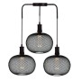 LED-Lampe - Modernes Metall - 4W E27 - Schwarz - BIG Ø220mm