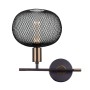LED-Lampe - Modernes Metall - 4W E27 - Schwarz - BIG Ø220mm