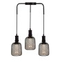 LED-Lampe - Modernes Metall - 4W E27 - Schwarz - Ø105mm