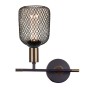 LED-Lampe - Modernes Metall - 4W E27 - Schwarz - Ø105mm