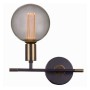 LED-Lampe - Modernes Rauchglas - 4W - E27 - G125