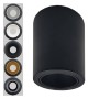 Kippbare Deckenleuchte - Serie Oculus - GU10-MR16 - Aussen schwarz