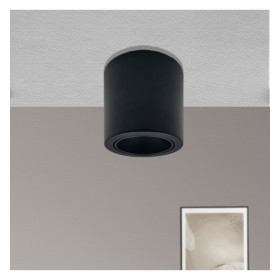 Kippbare Deckenleuchte - Serie Oculus - GU10-MR16 - Aussen schwarz