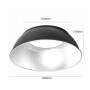 LED Hallenstrahler UFO ENDURANCE Multi-Watt 80W-100W-150W Reflektor - 60º - OSRAM CHIP