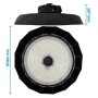 LED Industriestrahler UFO BELGIEN 200W-150W -100W SOSEN Driver - Dimmbar 1-10V - 170lm/w - IP65
