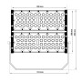 LED-Projektor 100W MAGNUM AIR - Bridgelux Chip 180Lm/W 60º