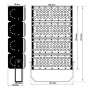 LED-Projektor 200W MAGNUM AIR - Bridgelux Chip 180Lm/W 60º