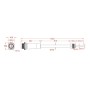 LED-Projektor 400W MAGNUM AIR - Bridgelux Chip 180Lm/W 25º