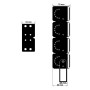 LED-Projektor 400W DOB MAGNUM OSRAM SMD3030-3D 180Lm/W 60º Chip