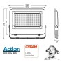 LED Flutlichtstrahler 200W - ACTION PRO - OSRAM CHIP DURIS E2835