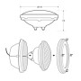 LED-Strahler 45W PAR56 für Schwimmbäder - G53