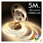 LED COB Streifen 24V | 280 LED/m | 5m | FLIP CHIP | 1200Lm |12W/M | CRI90 | IP20