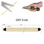 LED COB Streifen 24V | 280 LED/m | 5m | FLIP CHIP | 1200Lm |12W/M | CRI90 | IP20